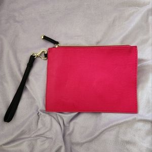 Betsey Johnson Pink Wristlet NWOT